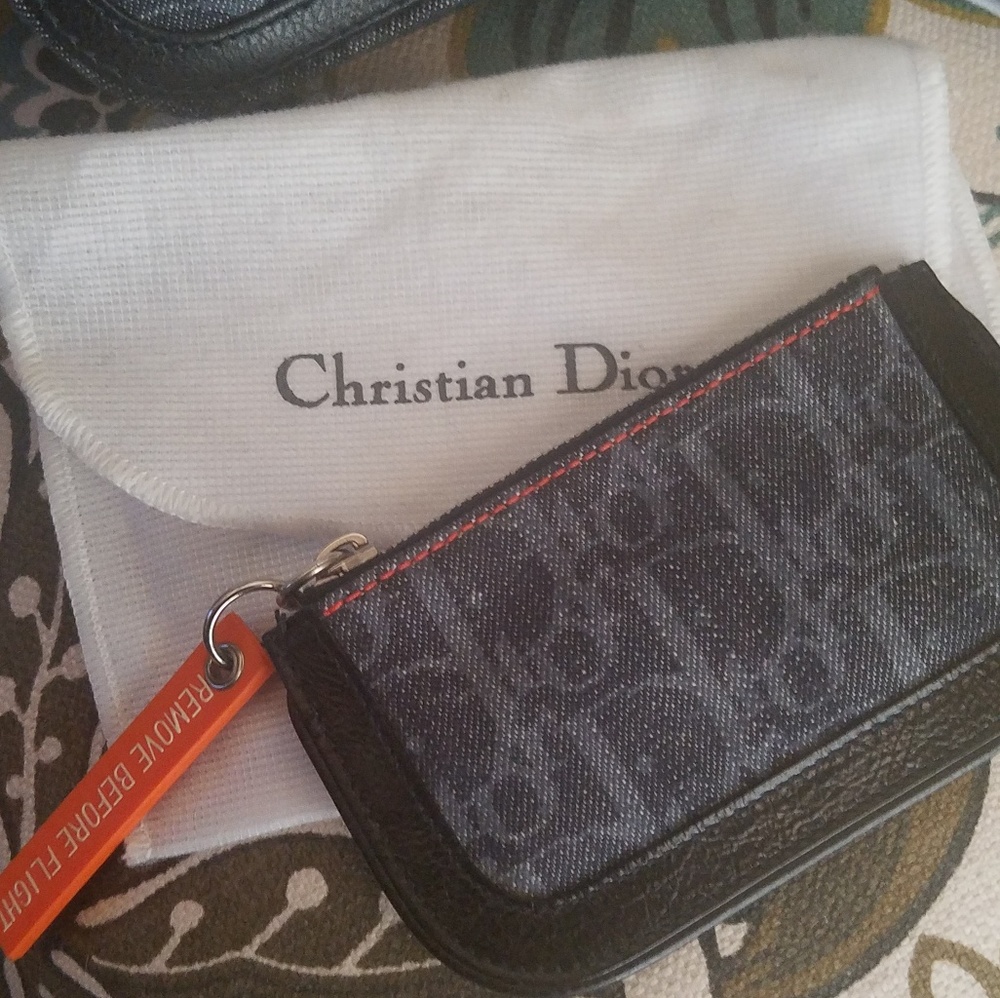 ❤❤❤CHRISTIAN DIOR FLIGHT Coin/Key Holder